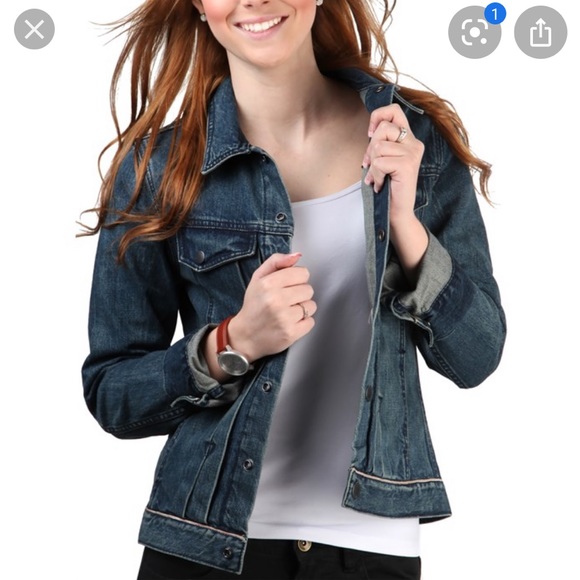 volcom jean jacket